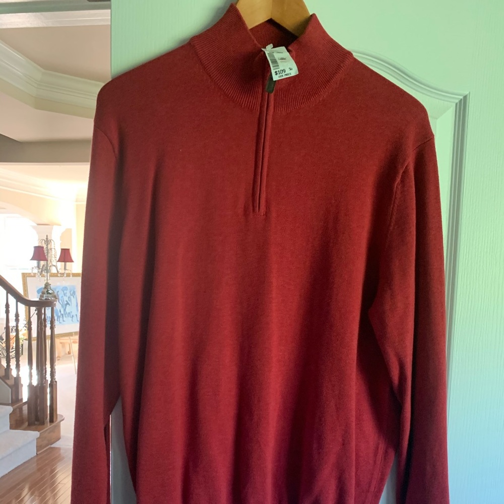 Jos A Banks mock neck